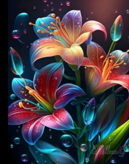 Diamond Painting Lilienzauber